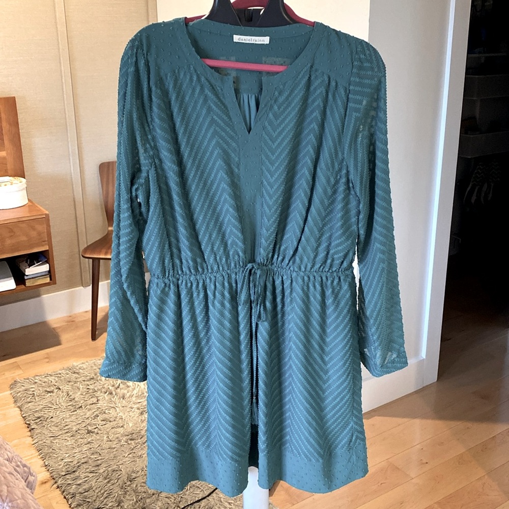 Beautiful long sleeved dress.